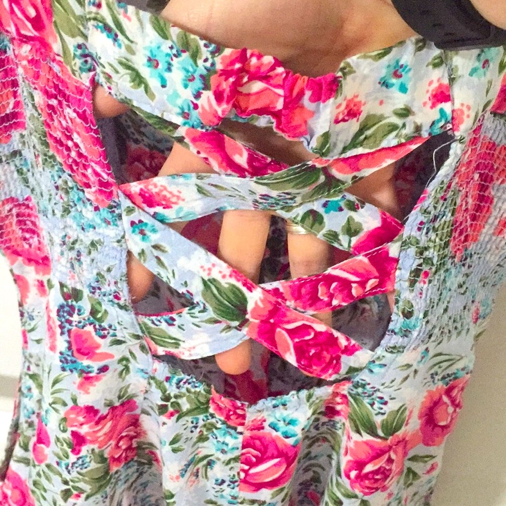 Floral romper - Picture 7 of 12